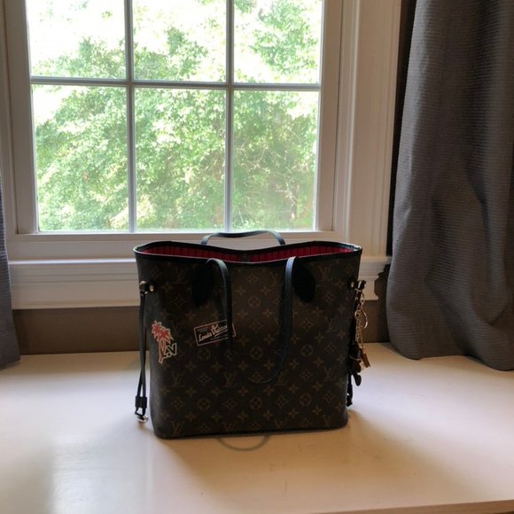 Custom Monogram Neverful MM - Picture 5 of 9